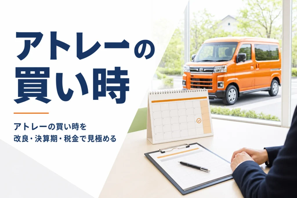 アトレーの買い時を解説する記事のアイキャッチ