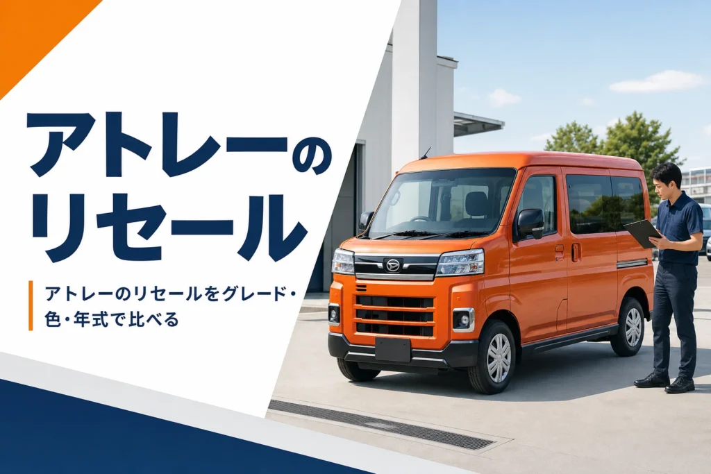 査定を受けるアトレー