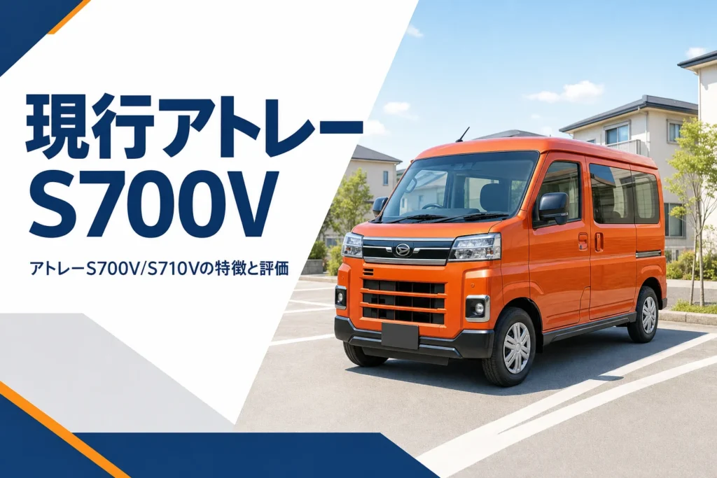 現行型アトレーの外観